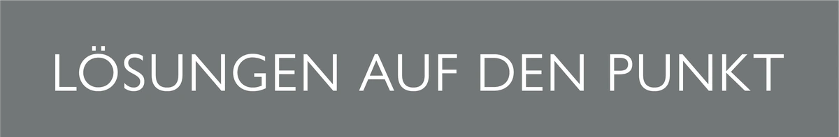 Lösungen auf den Punkt